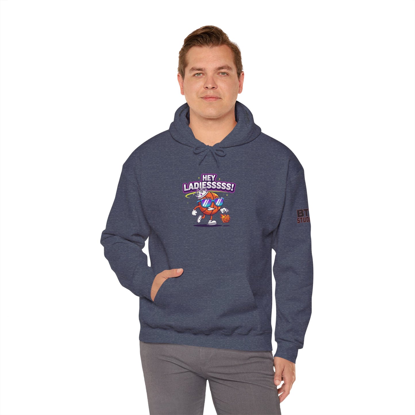 Hey Ladies Crown Hoodie (Mult Colors)