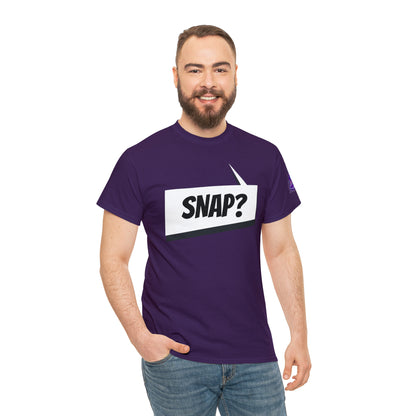 "Snap?" Marvel Snap inspired Unisex Heavy Cotton Tee