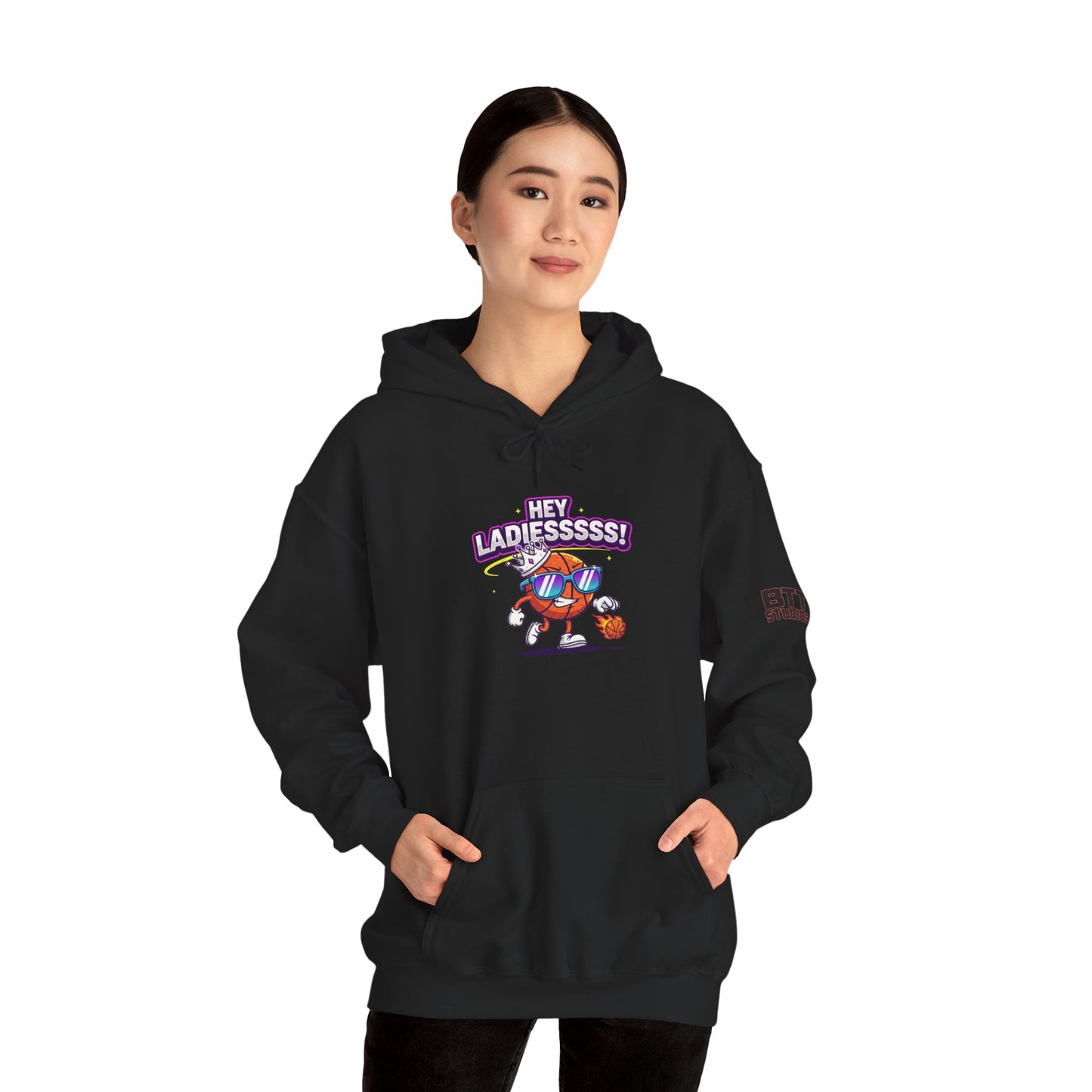 Hey Ladies Crown Hoodie (Mult Colors)