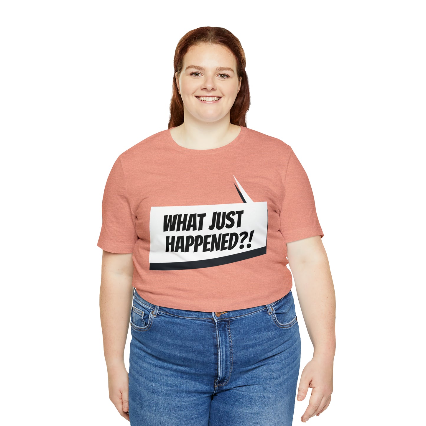 "what just happened?" Marvel Snap Unisex Jersey Short Sleeve Tee