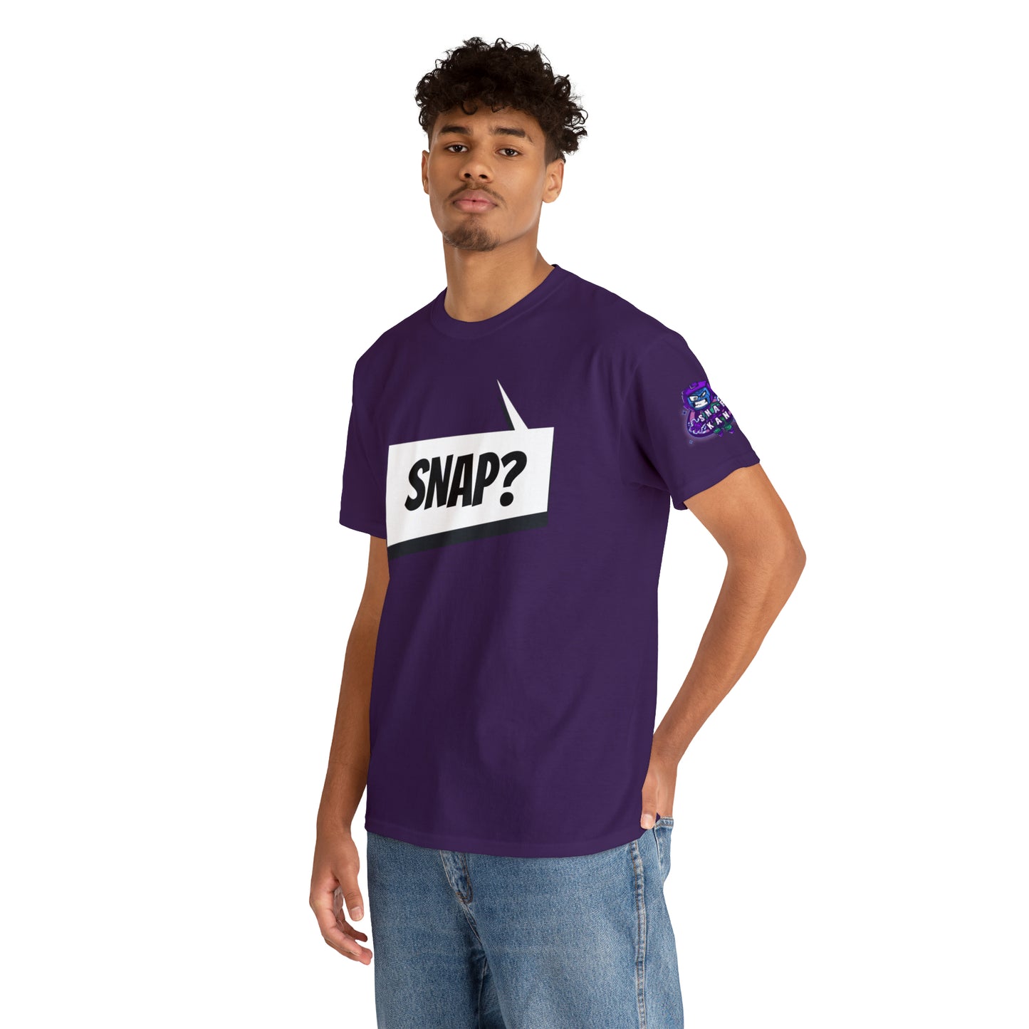 "Snap?" Marvel Snap inspired Unisex Heavy Cotton Tee