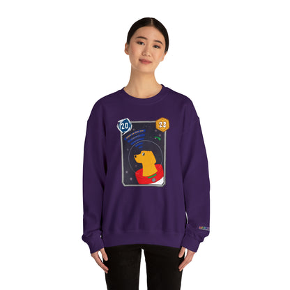 2023 Rainbow snapclash "Space Girl Cosmo Variant" marvel snap inspired Crewneck Sweatshirt