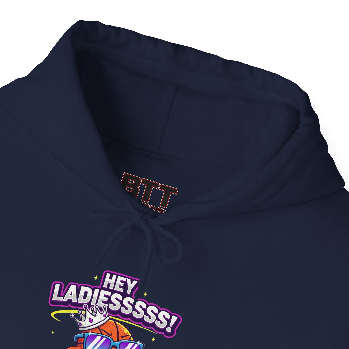 Hey Ladies Crown Hoodie (Mult Colors)