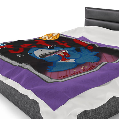 2023 Snapcon "Jeff Closet Variant" Marvel Snap Velveteen Plush Blanket