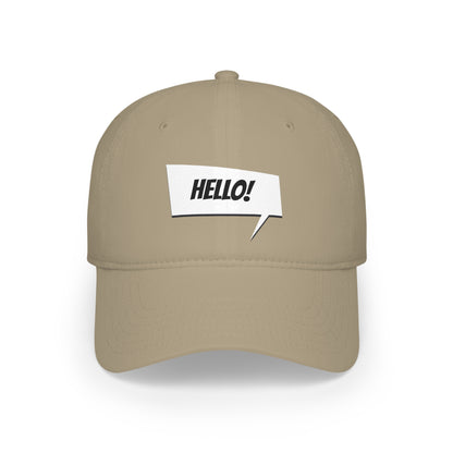 "hello!" Marvel Snap Low Profile Baseball Cap