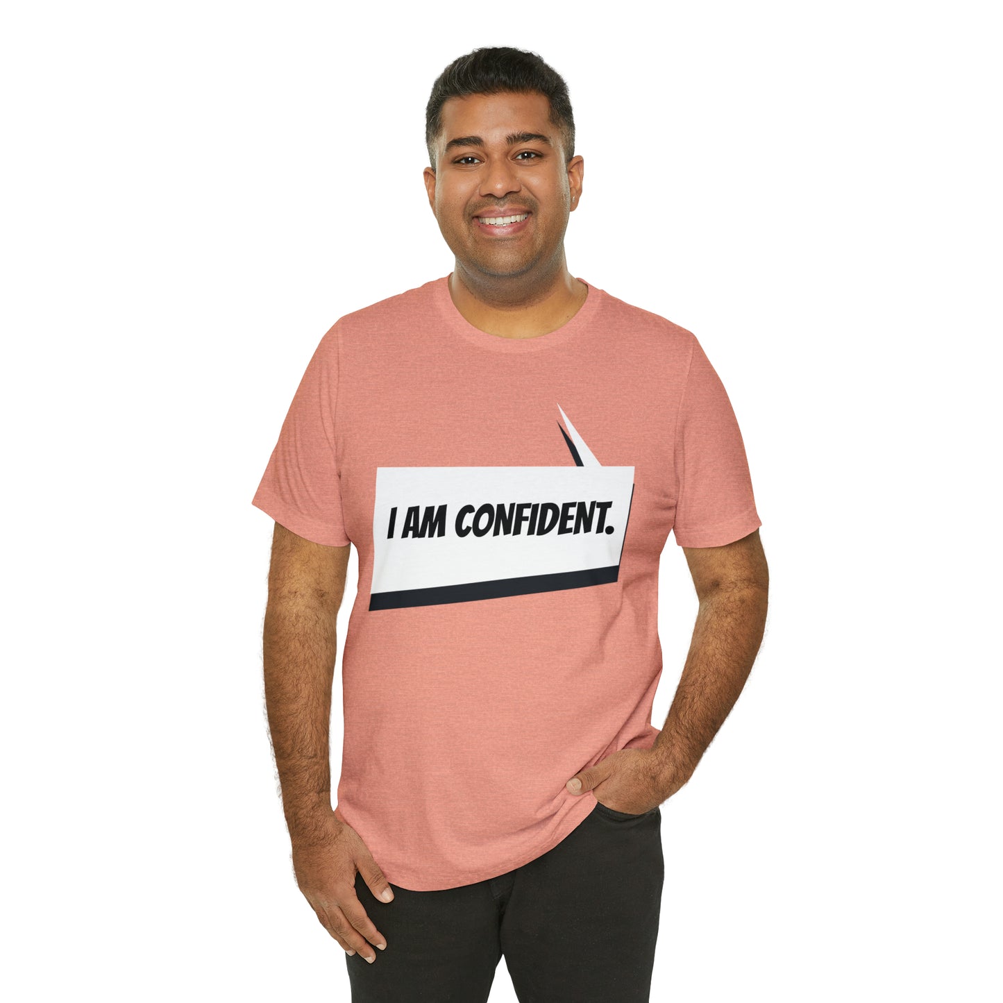 "I am confident" Marvel Snap Unisex Jersey Short Sleeve Tee