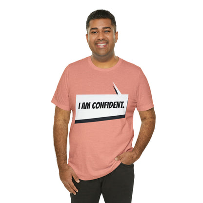 "I am confident" Marvel Snap Unisex Jersey Short Sleeve Tee