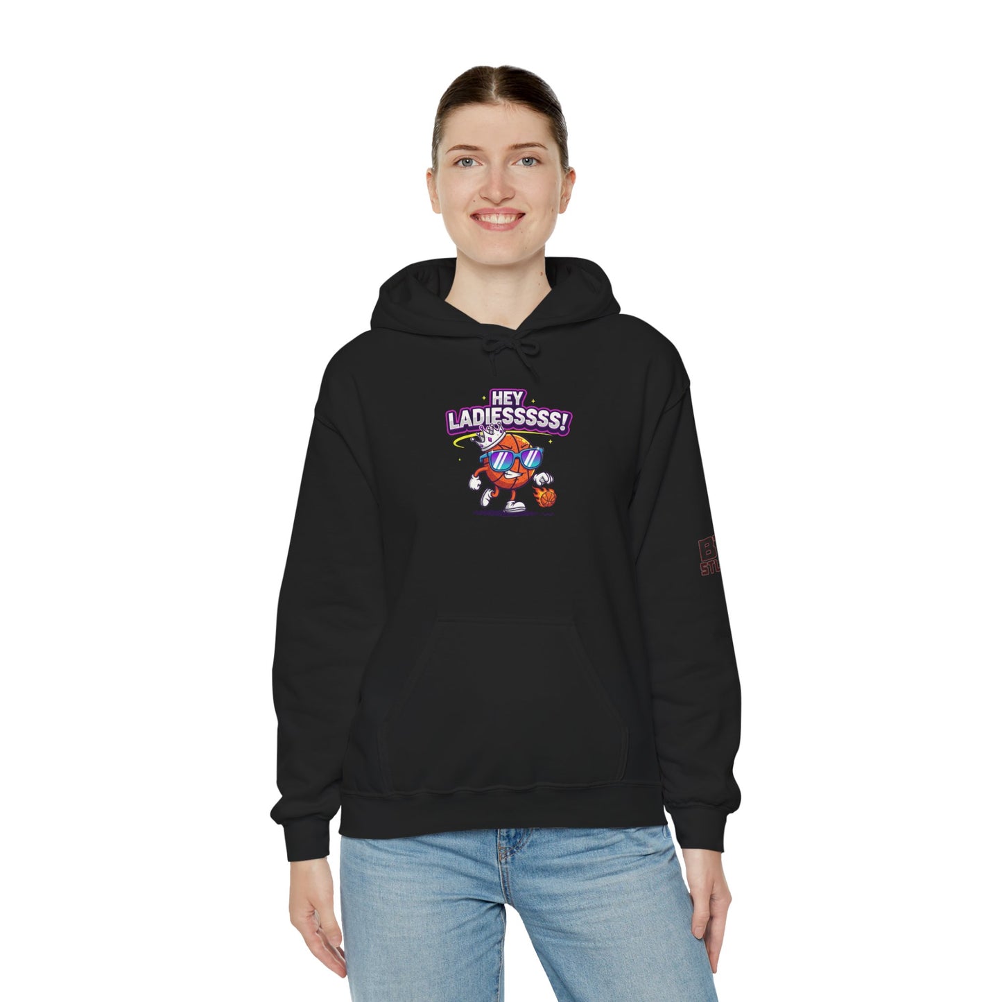 Hey Ladies Crown Hoodie (Mult Colors)