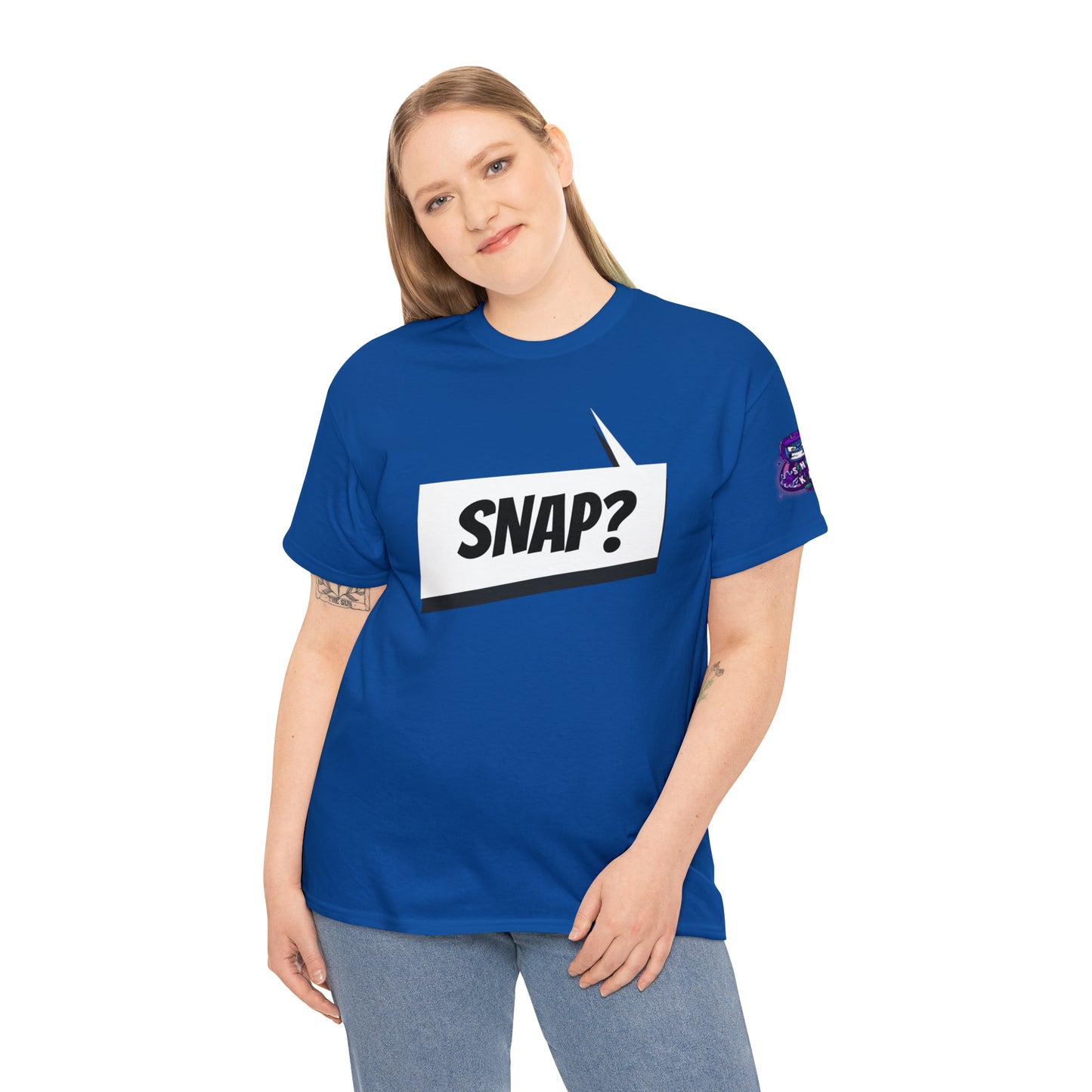 "Snap?" Marvel Snap inspired Unisex Heavy Cotton Tee