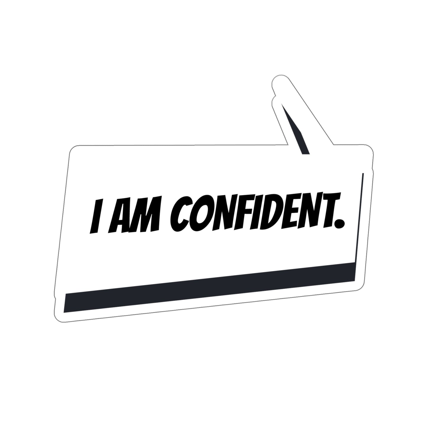 "I am Confident!" Marvel Snap Kiss-Cut Stickers