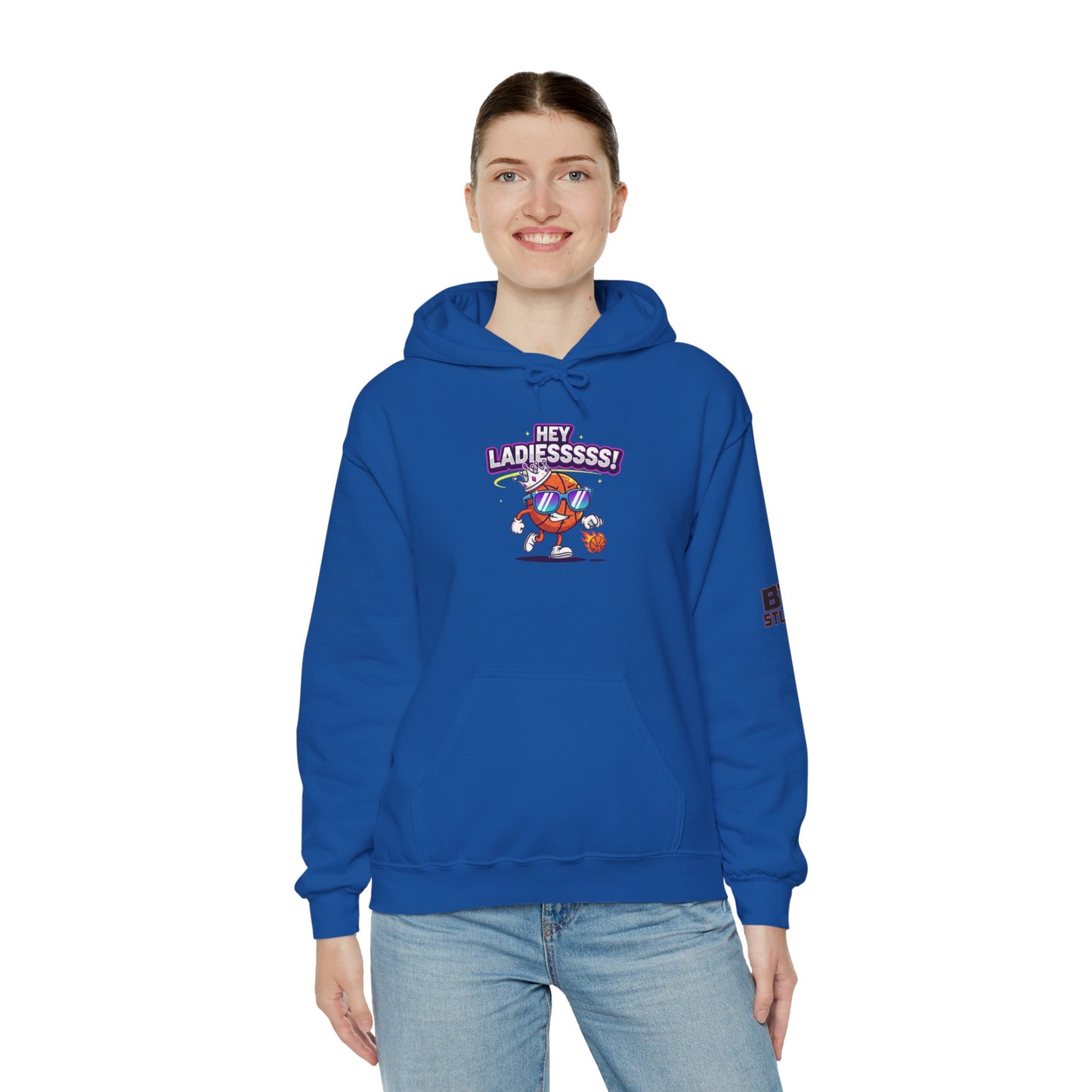 Hey Ladies Crown Hoodie (Mult Colors)