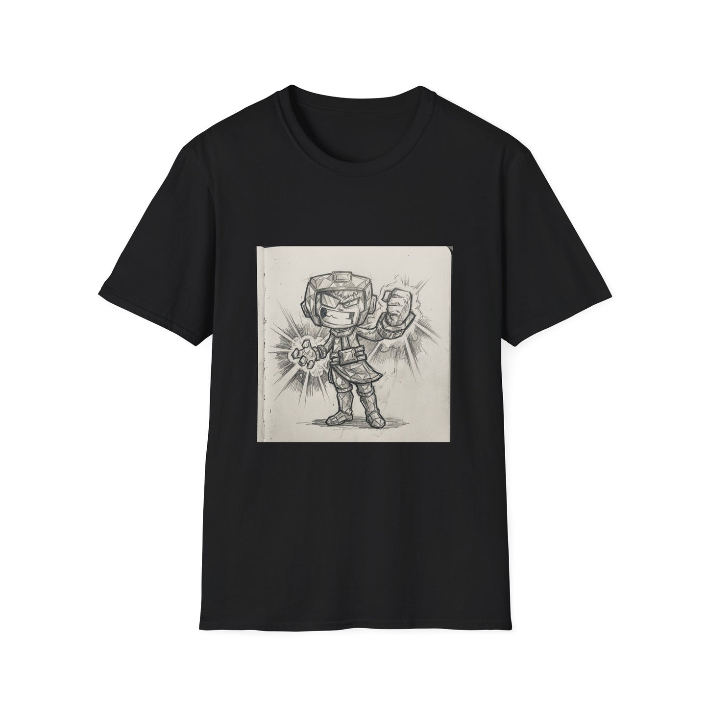 Hologram Kang — Variant Armor Tee (Pencil Sketch)