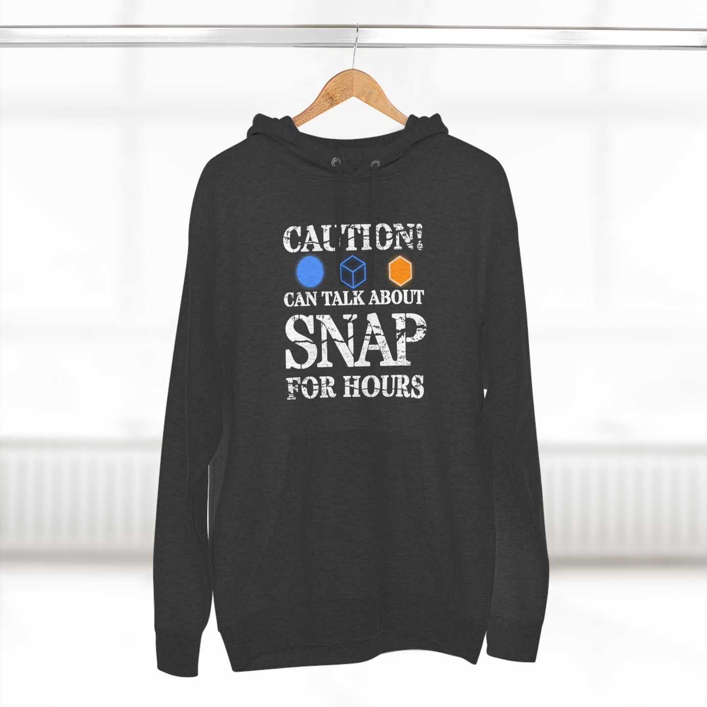 "Caution Can Snap All Day" Marvel Snap Unisex Premium Pullover Hoodie