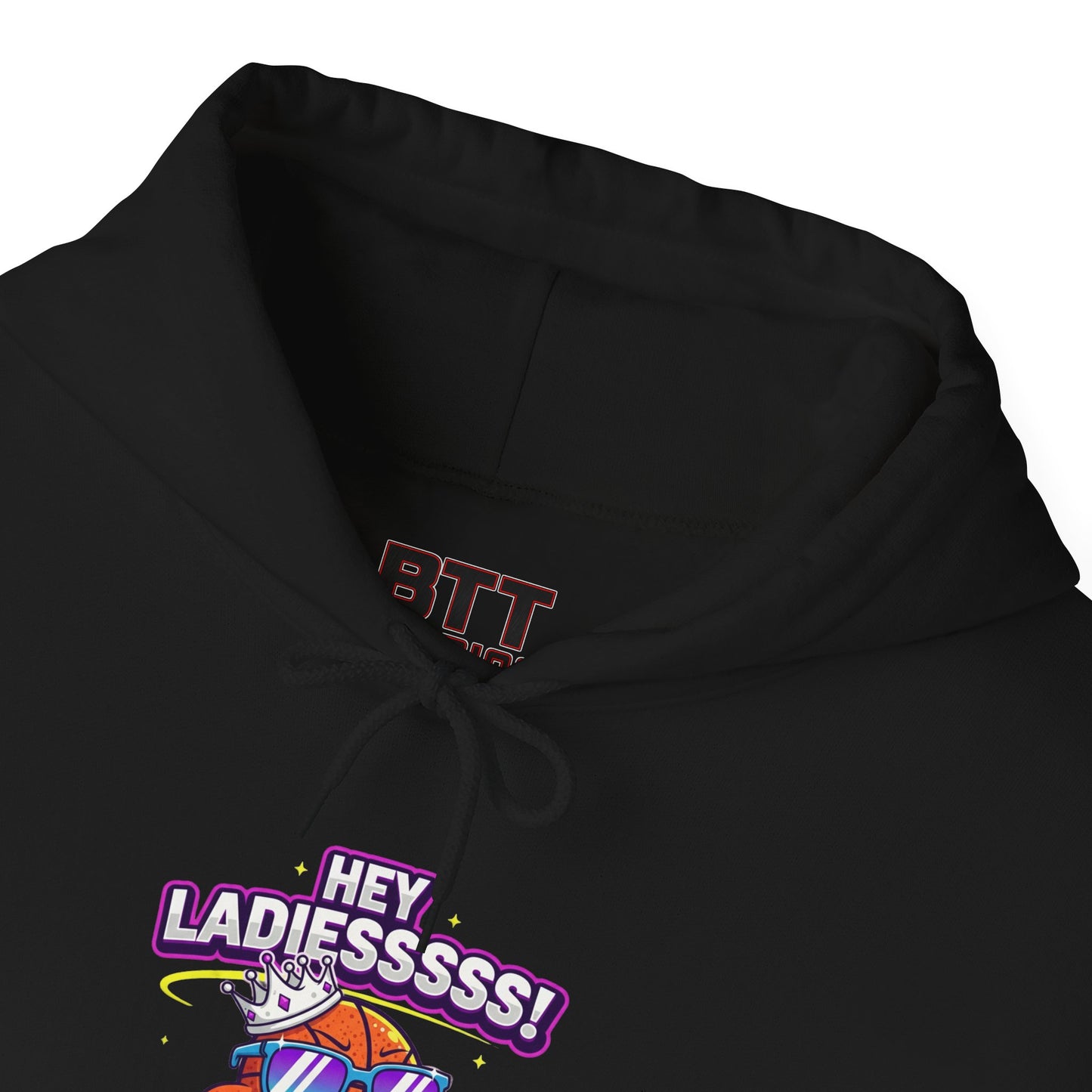 Hey Ladies Crown Hoodie (Mult Colors)