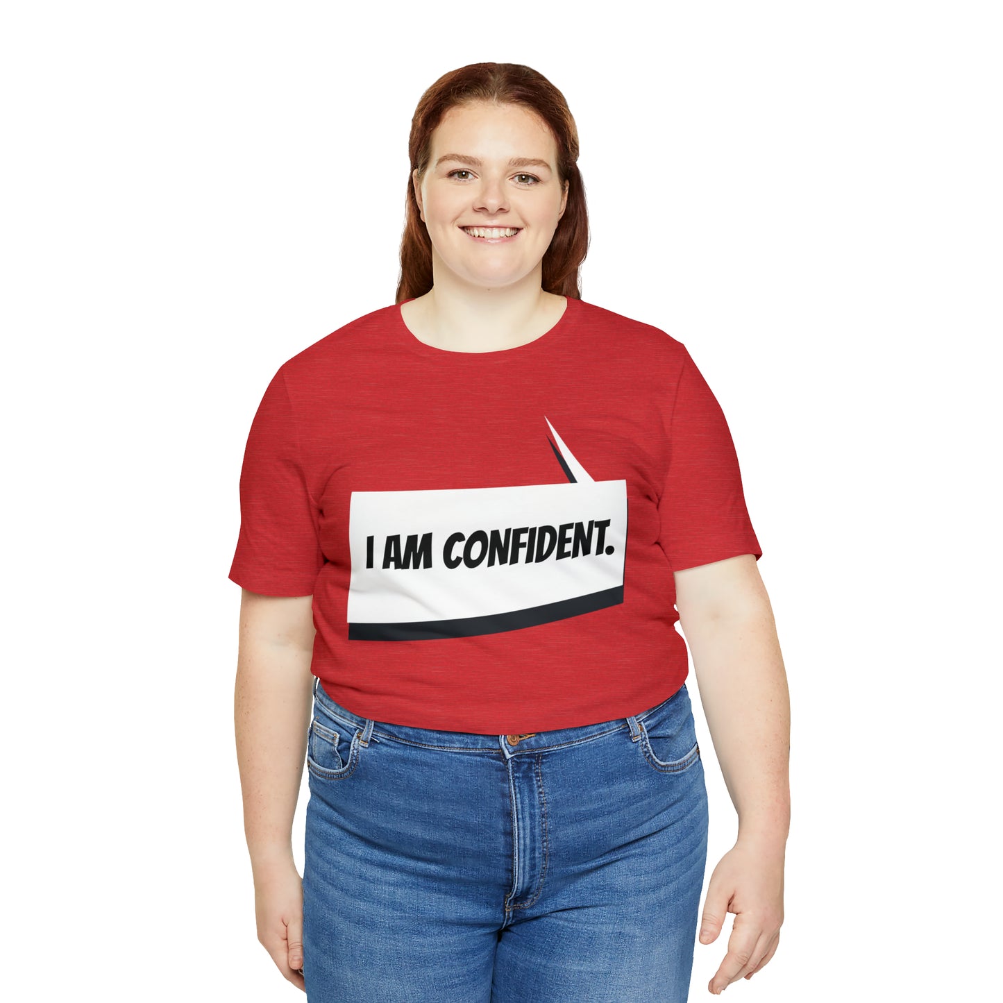 "I am confident" Marvel Snap Unisex Jersey Short Sleeve Tee