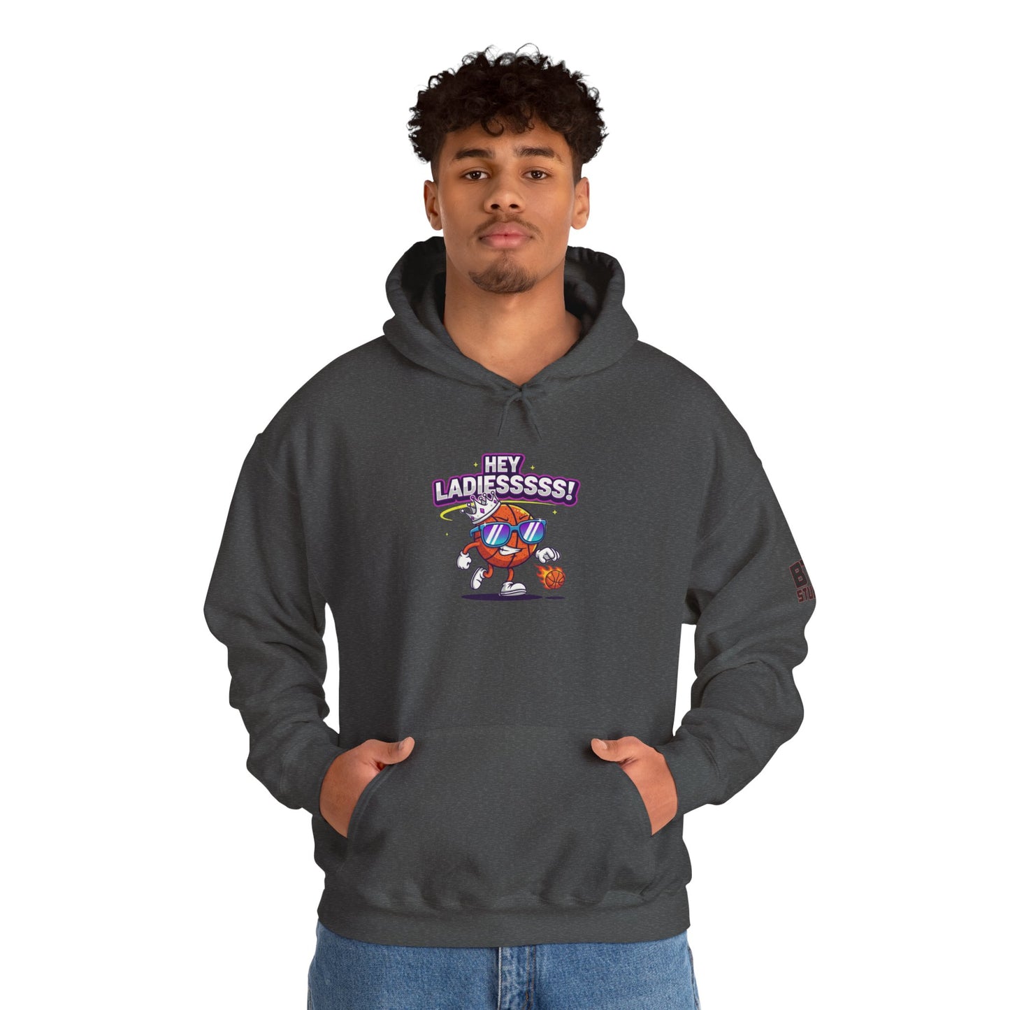 Hey Ladies Crown Hoodie (Mult Colors)