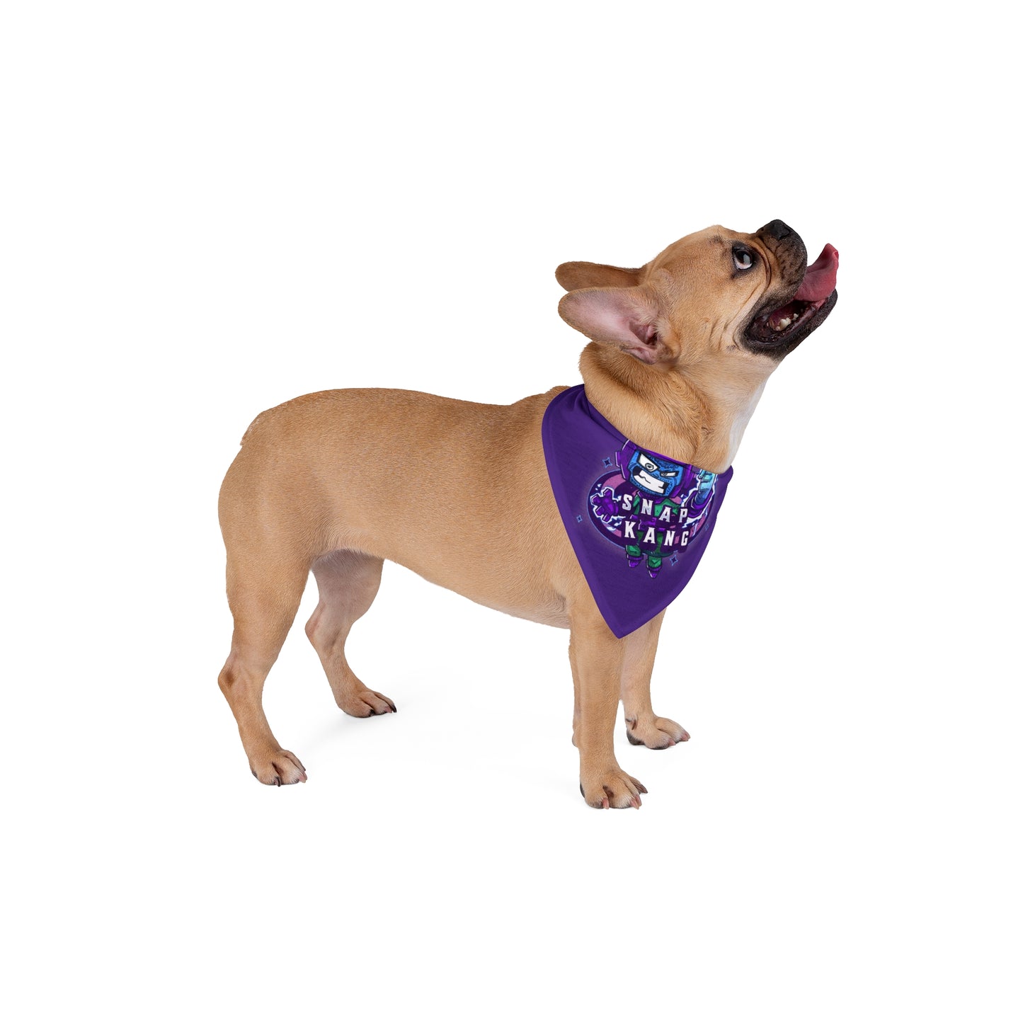 "Snap Kang Logo" Marvel Snap inspired Pet Bandana