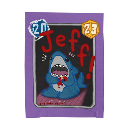 2023 Snapcon "Jeff Closet Variant" Marvel Snap Velveteen Plush Blanket