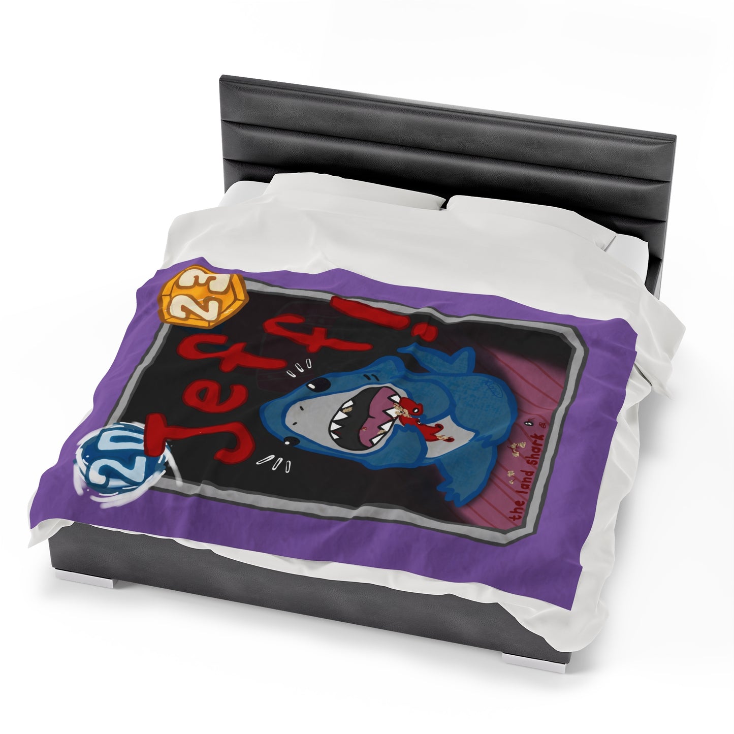 2023 Snapcon "Jeff Closet Variant" Marvel Snap Velveteen Plush Blanket