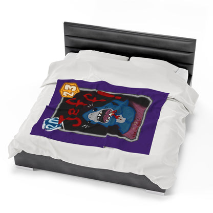 2023 Snapcon "Jeff Closet Variant" Marvel Snap Velveteen Plush Blanket