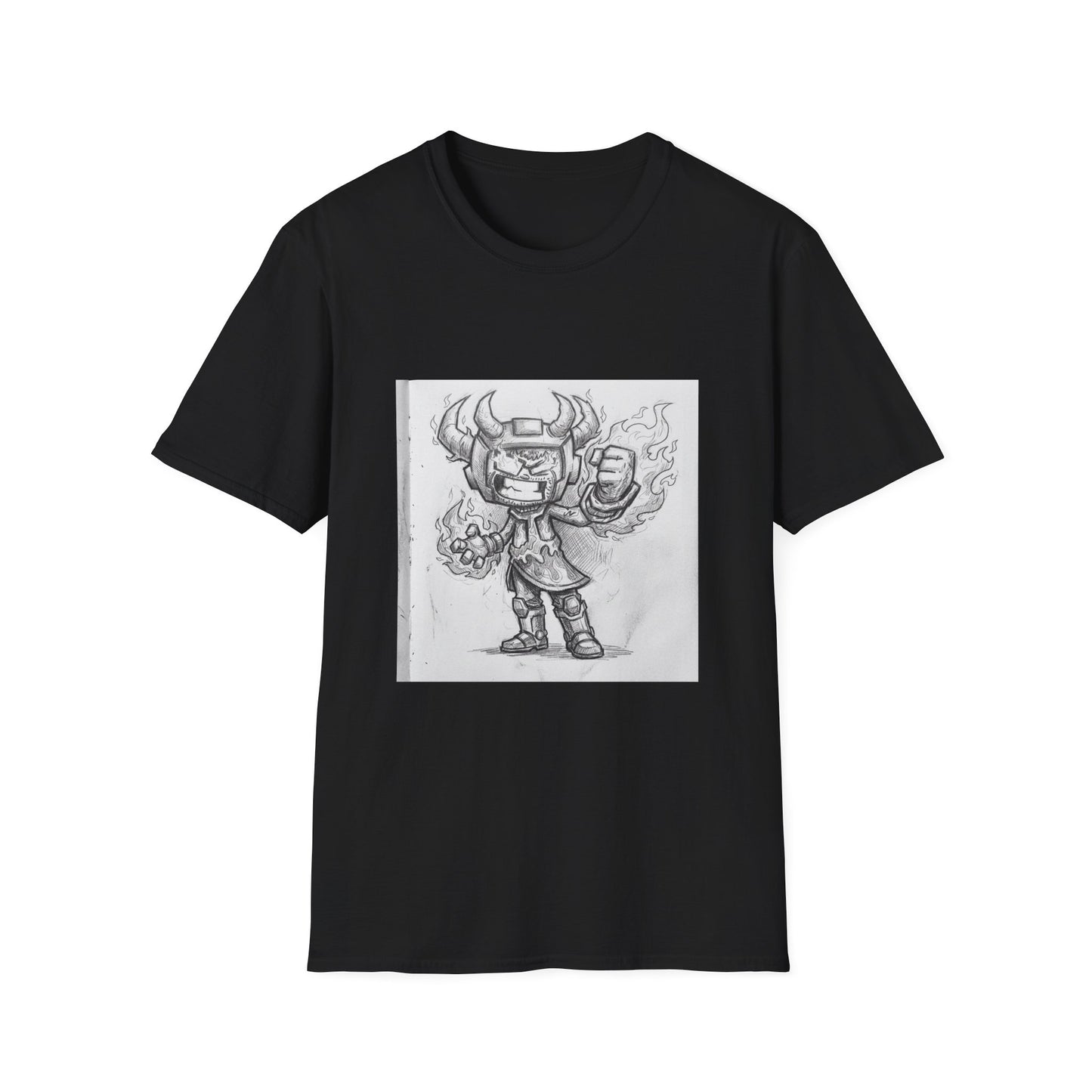 Cyber Kang — Variant Armor Tee (Pencil Sketch)
