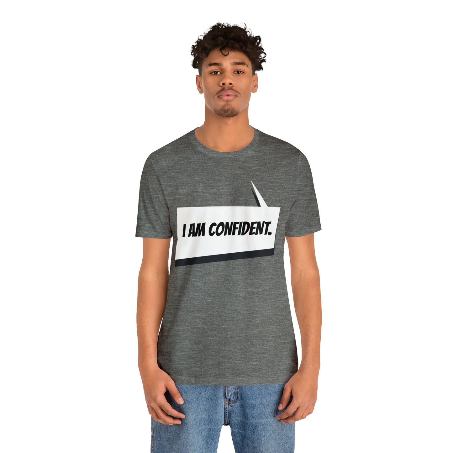 "I am confident" Marvel Snap Unisex Jersey Short Sleeve Tee