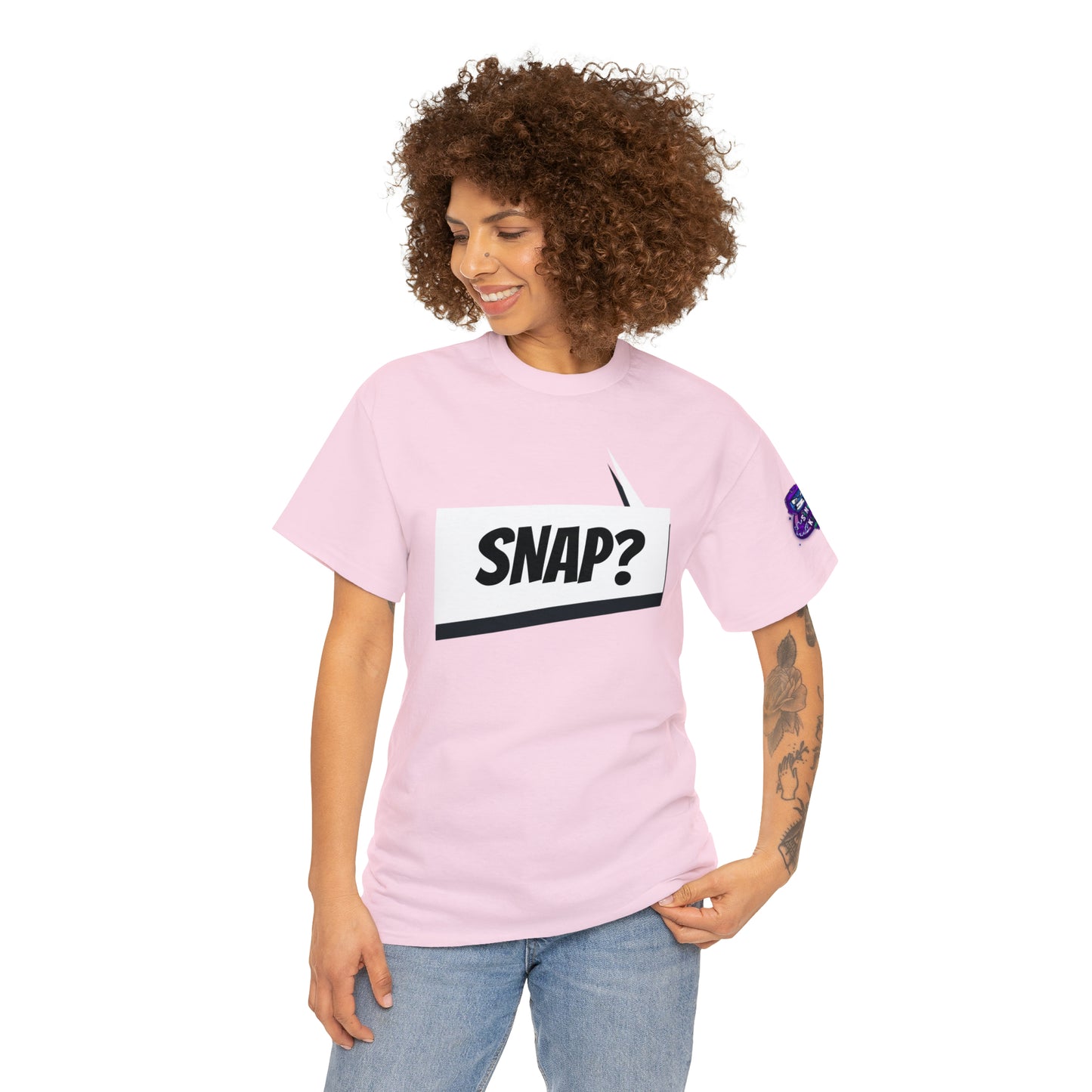 "Snap?" Marvel Snap inspired Unisex Heavy Cotton Tee