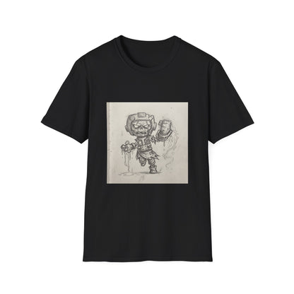 Zombie Kang — Variant Armor Tee (Pencil Sketch)
