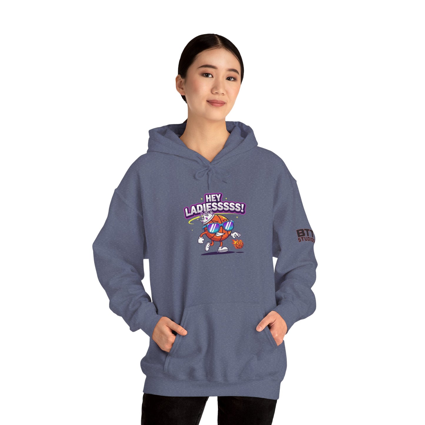 Hey Ladies Crown Hoodie (Mult Colors)