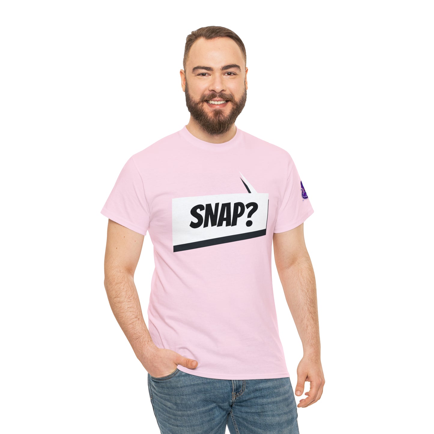 "Snap?" Marvel Snap inspired Unisex Heavy Cotton Tee