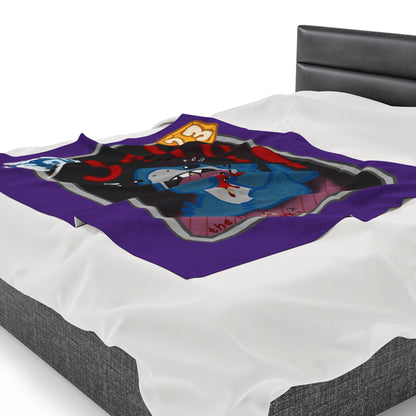 2023 Snapcon "Jeff Closet Variant" Marvel Snap Velveteen Plush Blanket