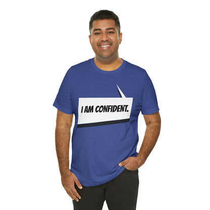 "I am confident" Marvel Snap Unisex Jersey Short Sleeve Tee